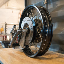 COGNITO MOTO BMW 2  VALVE BOXER SPOKE HUB CONVERSION  (REPLACES REAR DRUM)