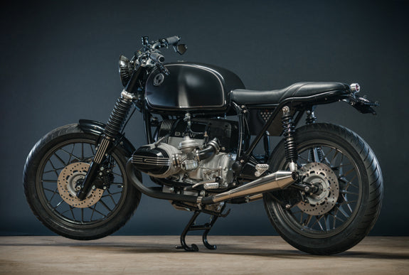 STAINLESS STEEL REVERSE CONE MUFFLERS BMW 2 VALVE BOXER