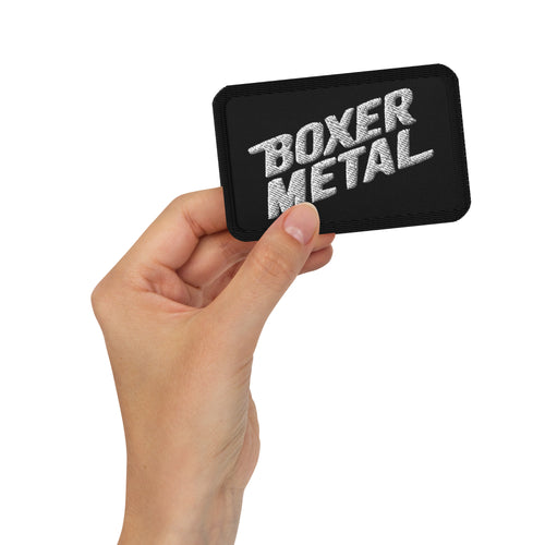 BOXER METAL PATCH